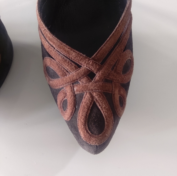 Roger Vivier suede heels 8.5 - Picture 3 of 6